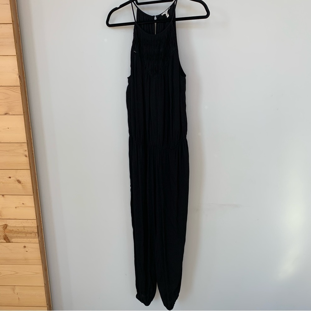 Joie Black 100% Rayon Jumpsuit Size M‎